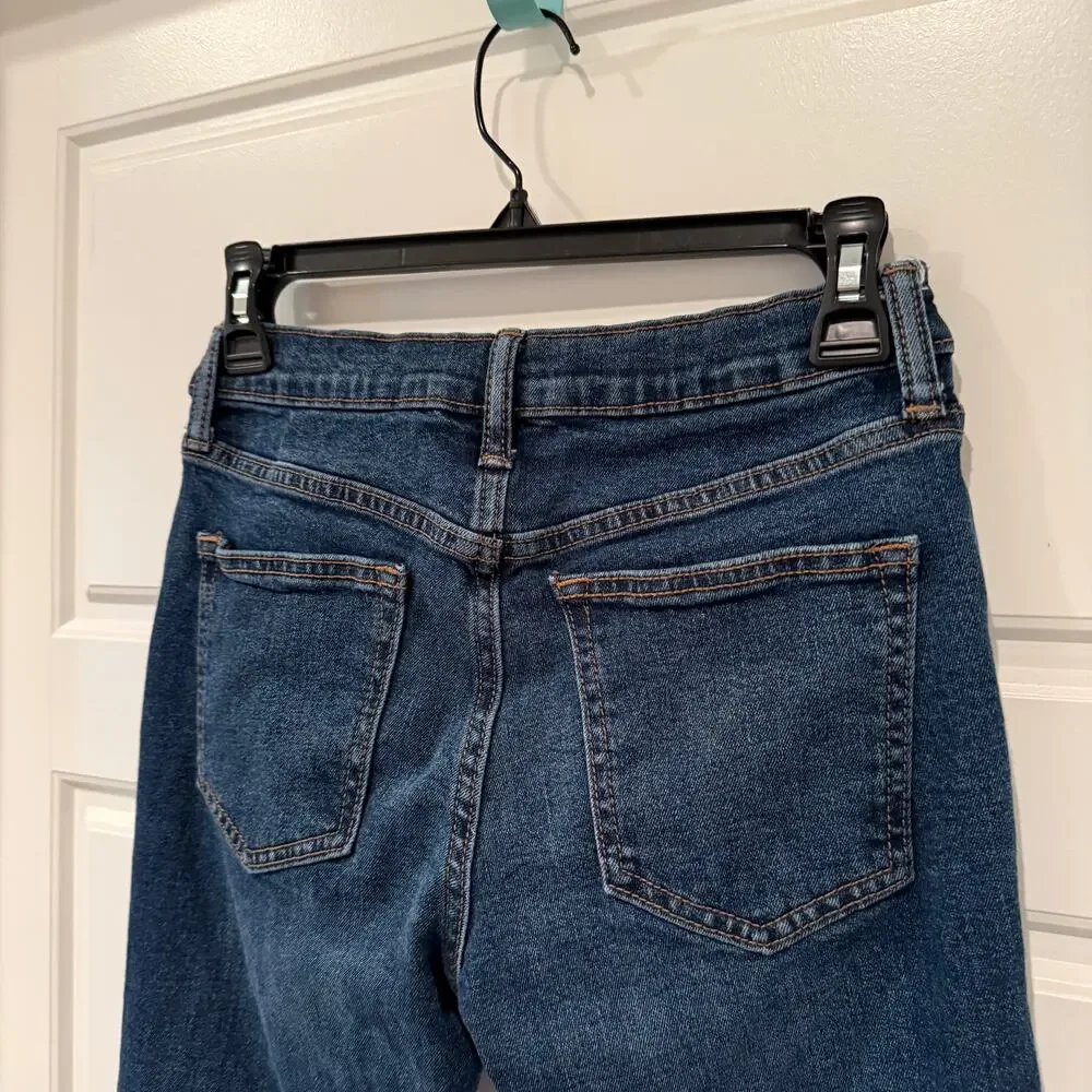 Old Navy Boys Jeans Straight Leg Adjustable Waist 12